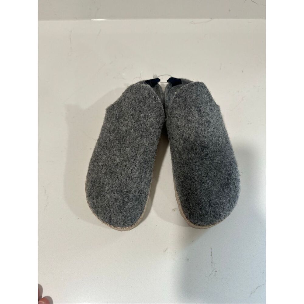 ASPORTUGUESAS Women Felt Clogs Gray Size 36 (5.5) Wool Felt - Picture 2 of 6